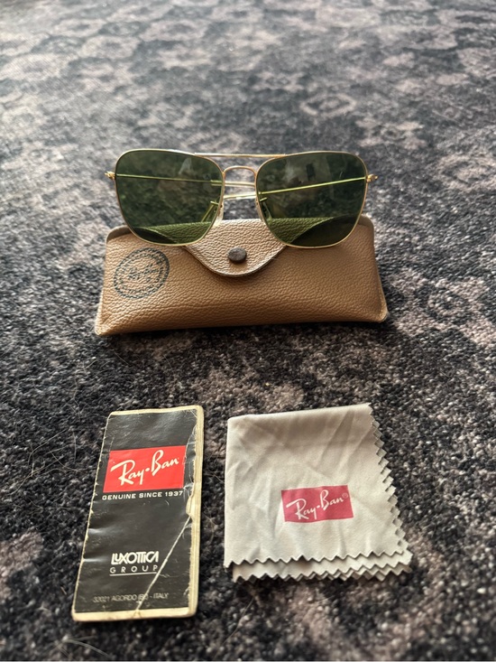 Perfect 1980s Rayban Caravans ?? (Sourced in Napoli) main image 4